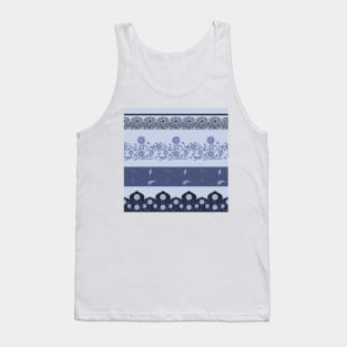 Elegant blue china II Tank Top